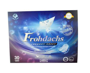 Frohdachs Laundry sheet